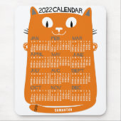 Kalender 2022 (siehe Beschreibung der neuen Versio Mousepad (Vorne)