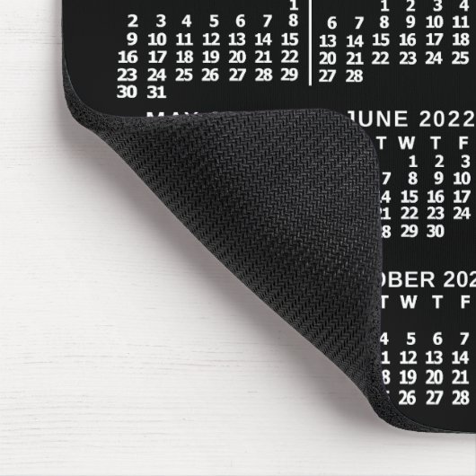 Kalender 2022 (siehe Beschreibung der neuen Versio Mousepad (Ecke)