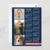 Kalender 2022 (siehe Beschreibung der neuen Versio Postkarte (Vorne/Hinten)