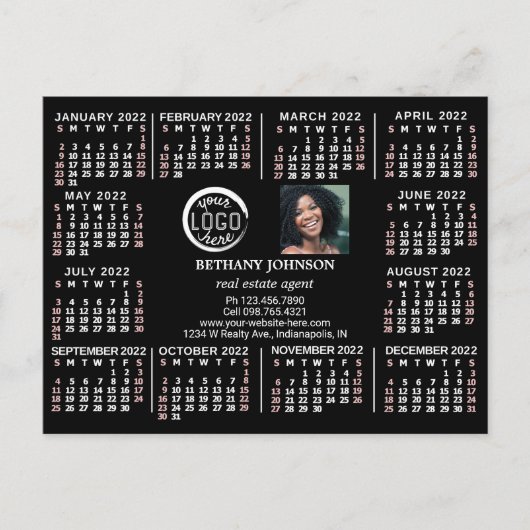 Kalender 2022 (siehe Beschreibung der neuen Versio Postkarte (Vorderseite)