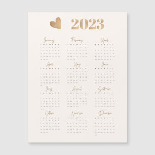 Kalender 2023 magnetkarte