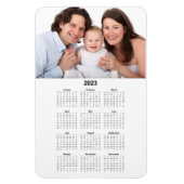 Kalender 2023 mit benutzerdefiniertem Foto Magnet (Vertikal)