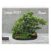Kalender 2023 mit Bonsai (Titelbild)