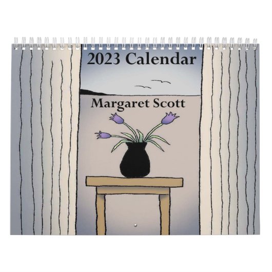 Kalender 2023 mit Kunstwerken von Margaret Scott (Titelbild)