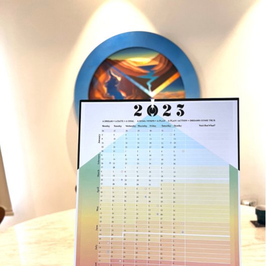 Kalender 2023 - Mondplaner-Poster Poster