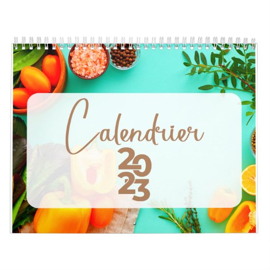 Kalender 2023 - Obst und Gemüse (Titelbild)