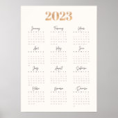 Kalender 2023 poster (Vorne)