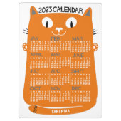 Kalender 2023 (Siehe Beschreibung der neuen Versio Klemmbrett (Rückseite)