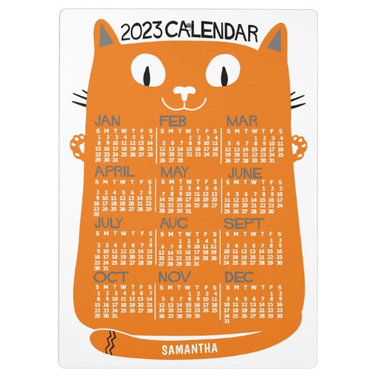 Kalender 2023 (Siehe Beschreibung der neuen Versio Klemmbrett (Rückseite)