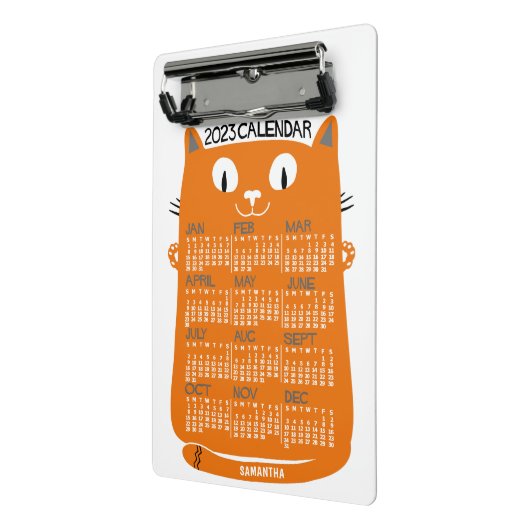 Kalender 2023 (Siehe Beschreibung der neuen Versio Mini Klemmbrett (Gewinkelt2)