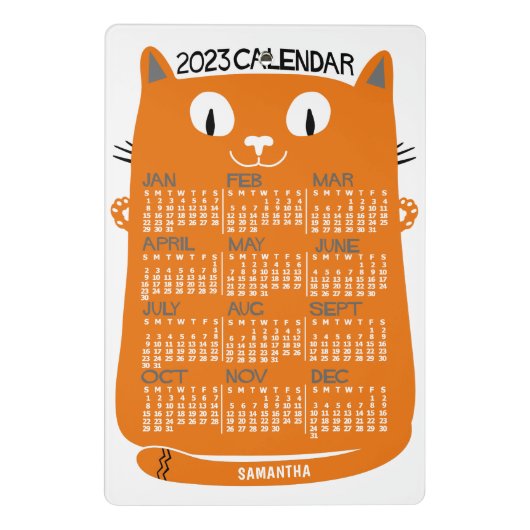 Kalender 2023 (Siehe Beschreibung der neuen Versio Mini Klemmbrett (Rückseite)