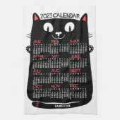 Kalender 2023 (siehe Beschreibung der neuesten Ver Geschirrtuch (Vertikal)