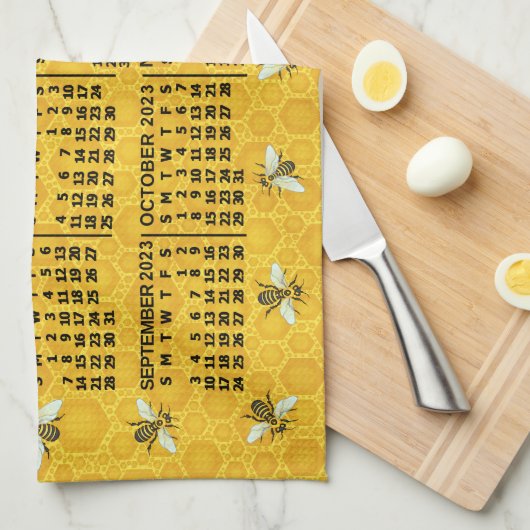 Kalender 2023 (siehe Beschreibung der neuesten Ver Geschirrtuch (Viertel Falte)