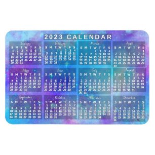 Kalender 2023 (siehe Beschreibung der neuesten Ver Magnet