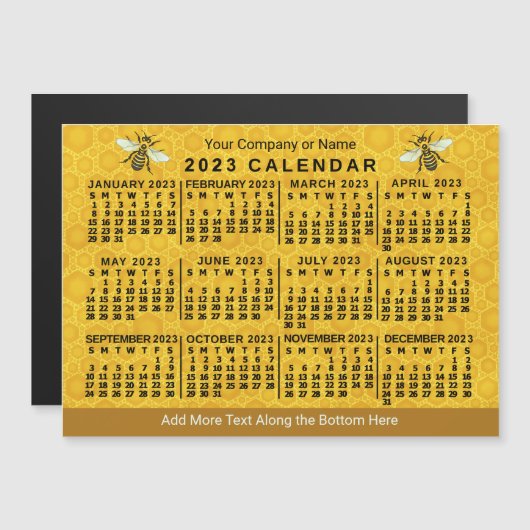 Kalender 2023 (siehe Beschreibung der neuesten Ver Magneteinladung (Vorne/Hinten)