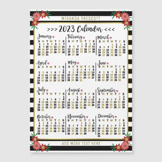 Kalender 2023 (siehe Beschreibung der neuesten Ver Magnetkarte (Vorderseite)