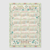 Kalender 2023 (siehe Beschreibung der neuesten Ver Magnetkarte (Vorderseite)