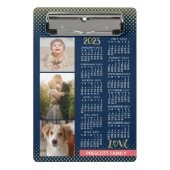 Kalender 2023 (siehe Beschreibung der neuesten Ver Mini Klemmbrett (Vorderseite)