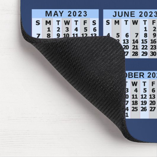 Kalender 2023 (siehe Beschreibung der neuesten Ver Mousepad (Ecke)