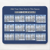 Kalender 2023 (siehe Beschreibung der neuesten Ver Mousepad (Vorne)