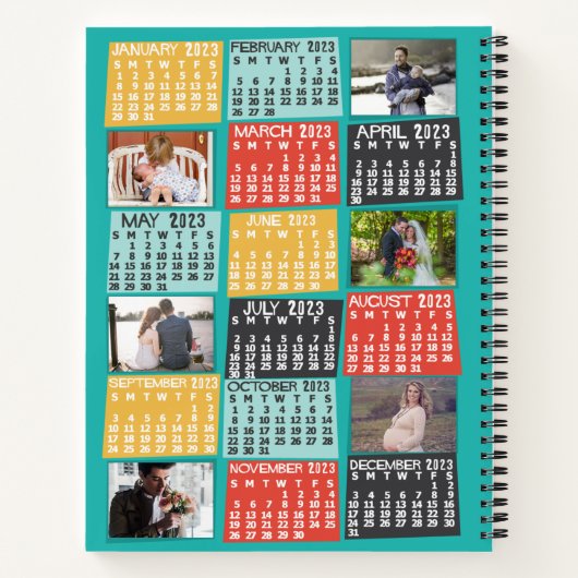 Kalender 2023 (siehe Beschreibung der neuesten Ver Notizblock (Rückseite)