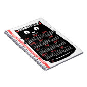 Kalender 2023 (siehe Beschreibung der neuesten Ver Notizblock (Rechte Seite)