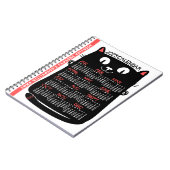 Kalender 2023 (siehe Beschreibung der neuesten Ver Notizblock (Linke Seite)