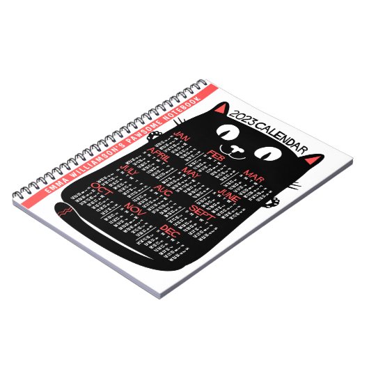 Kalender 2023 (siehe Beschreibung der neuesten Ver Notizblock (Linke Seite)