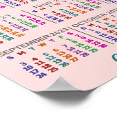 Kalender 2023 (siehe Beschreibung der neuesten Ver Poster (Ecke)