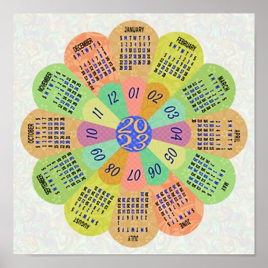 Kalender 2023 (siehe Beschreibung der neuesten Ver Poster (Vorne)