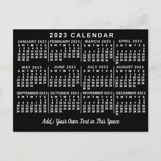 Kalender 2023 (siehe Beschreibung der neuesten Ver Postkarte (Vorderseite)