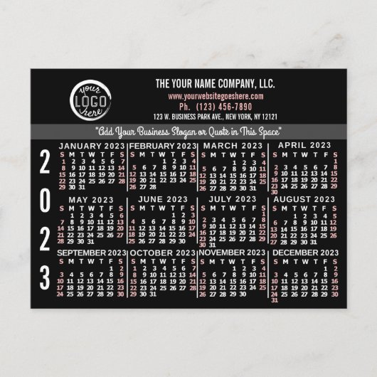 Kalender 2023 (siehe Beschreibung der neuesten Ver Postkarte (Vorderseite)