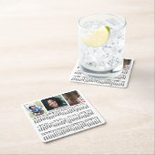 Kalender 2023 (siehe Beschreibung der neuesten Ver Rechteckiger Pappuntersetzer (Vor Ort)