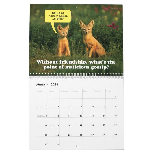 Kalender 2023 "Tiere am Arbeitsplatz" (Mär 2026)