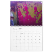 Kalender 2024 - Abstrakte Farbtextur (Feb 2027)