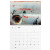 Kalender 2024 - Abstrakte Farbtextur (Jan 2027)
