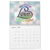 Kalender 2024 - Friedenswünsche (Feb 2026)