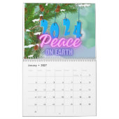 Kalender 2024 - Friedenswünsche (Jan 2027)