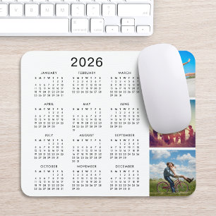 Kalender 2024 für den benutzerdefinierten Speicher Mousepad
