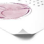 Kalender 2024 für Pilates-Ausbilder Poster (Ecke)