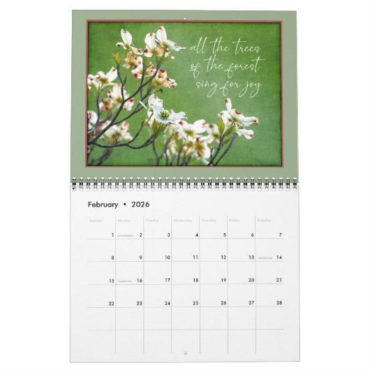 Kalender 2024 für Schrift und Förderung (Feb 2026)