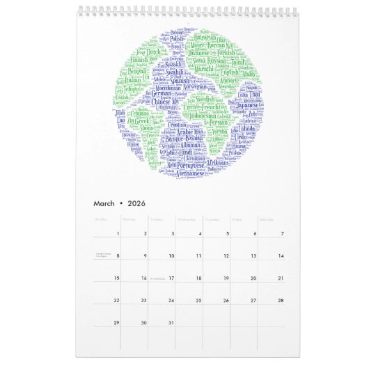 Kalender 2024 für Sprachwissenschaftler und Sprach (Mär 2026)