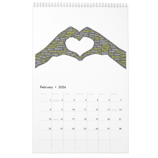 Kalender 2024 für Sprachwissenschaftler und Sprach (Feb 2026)