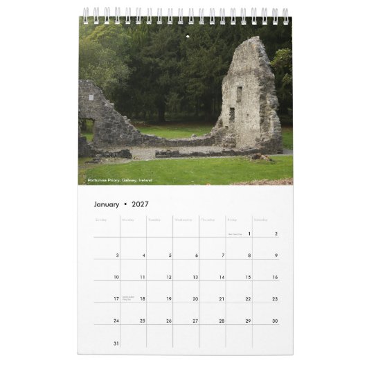 Kalender 2024 in Irland (Jan 2027)