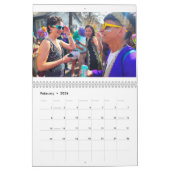 Kalender 2024 - Louisiana, Spanien, Südpazifik (Feb 2026)