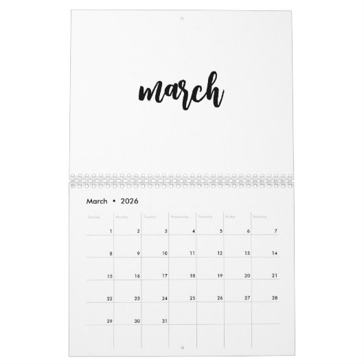 Kalender 2024 mit Ferien (Mär 2026)