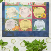 Kalender 2024 Saisonauftakt Geschirrtuch (Gefaltet)