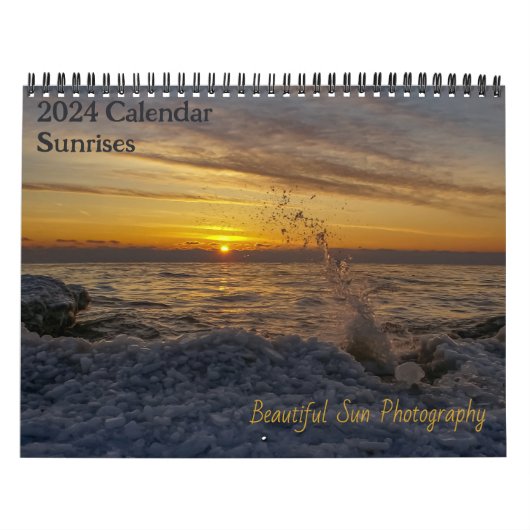 Kalender 2024 - Sonnenaufgang (Titelbild)
