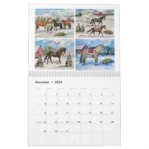 Kalender 2024 - Susan Payne Equine Art