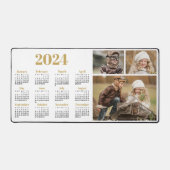 Kalender 2024 und FotoCollage Schreibtischunterlage (Vorderseite)